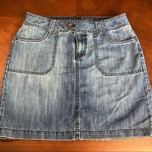 Faded Glory blue-jean skirt 6
